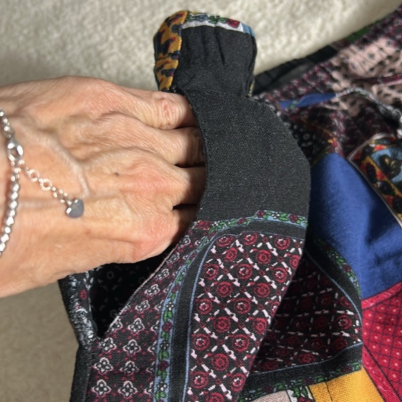 Unbranded Patchwork Harem Pants Size M - Picture 6 of 9